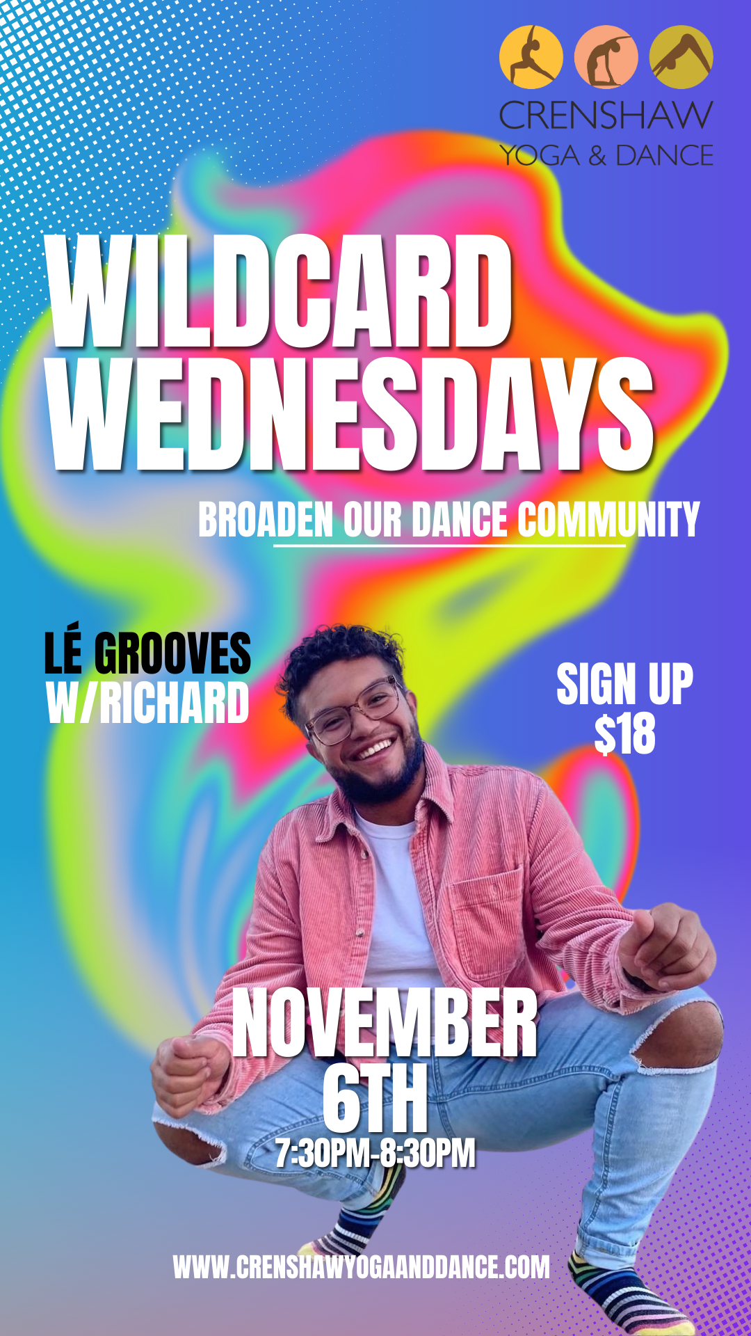 Lé Grooves with Richard is back. Nov. 6th!