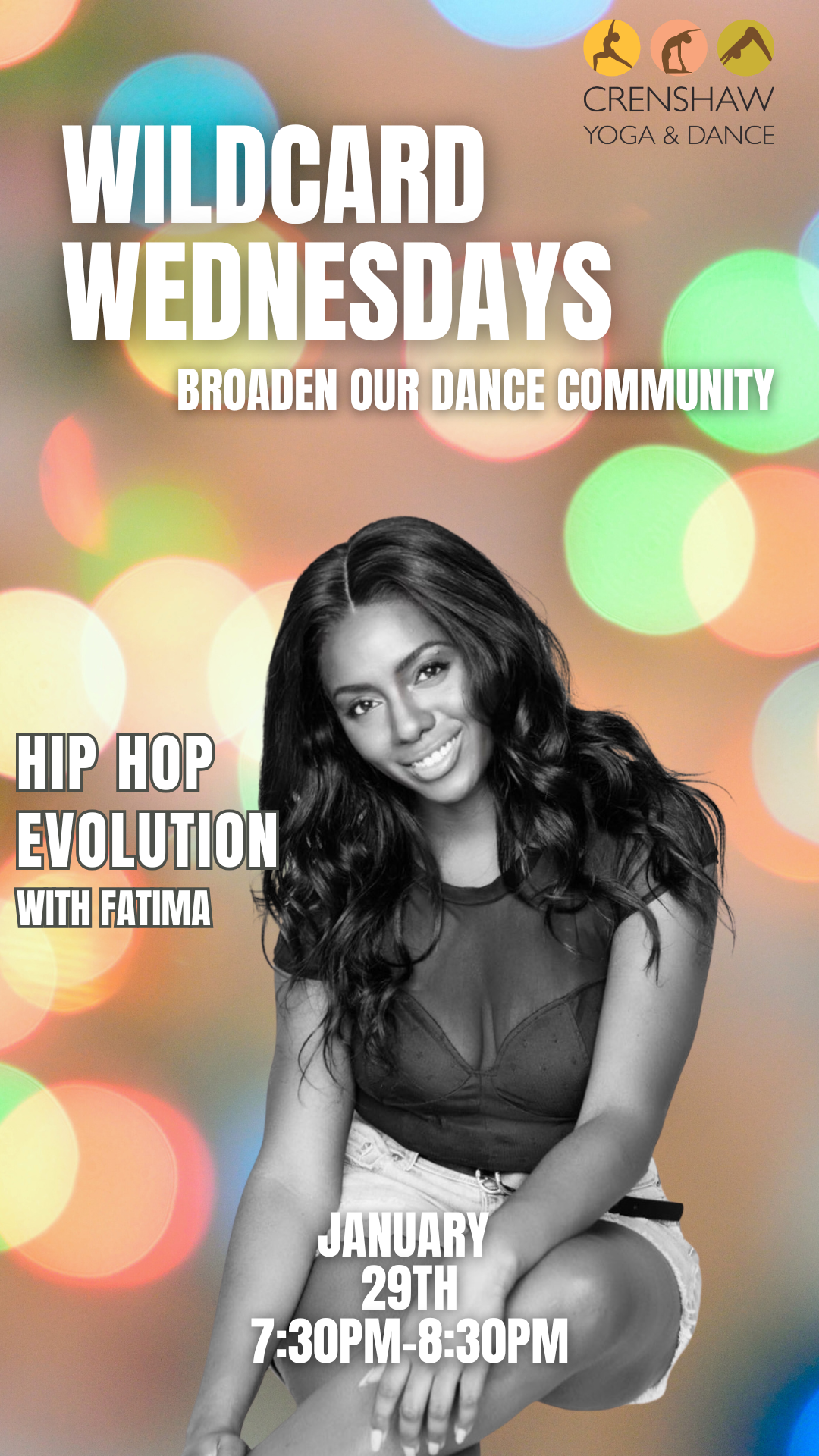 Let's get it in with Fatima! January 29th @7pm!