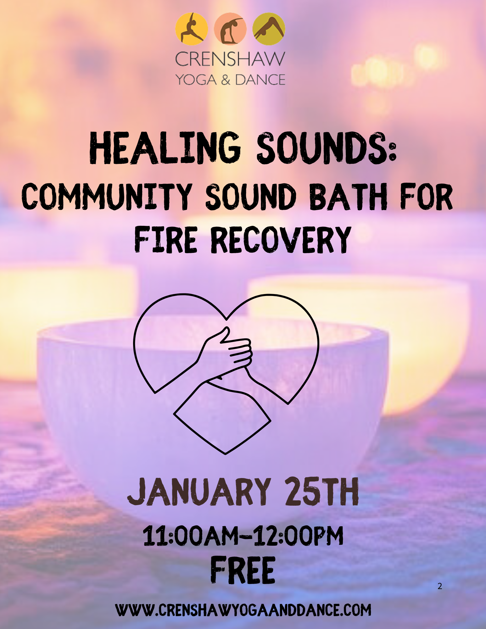 FREE Experience!  Sound Bath experience January 25th 11am,