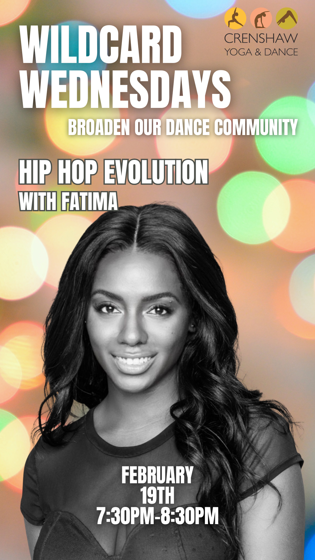 Come and get it in with Fatima! Hip Hop Evolution Feb. 19th.