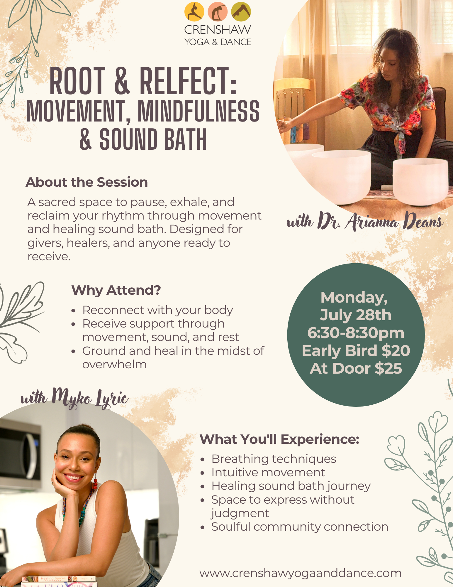 Give to yourself! Join us July 28th.