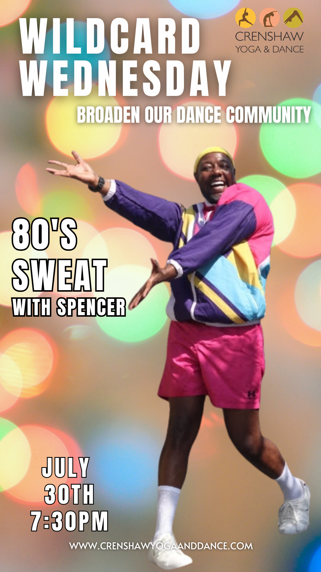 Let's SWEAT it out to our fave 80's hits! Let's dance!