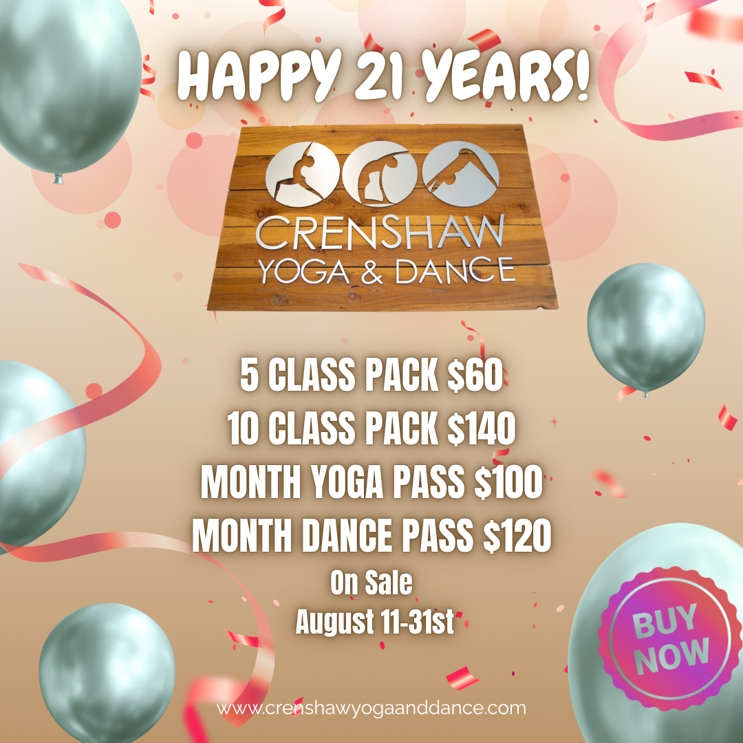 SAVINGS TIME! Thank you CYD for 21 years! Here's to more joy for the community!